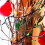 30 Stuks Roestig Pentagram Kerstboomhanger Ijzer 6