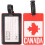 Bag Tag Bunt PVC 2 Stück 9