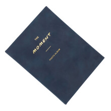 Album photo en velours bleu foncé 2x3, 64 pochettes, pour Instax Mini 8-12