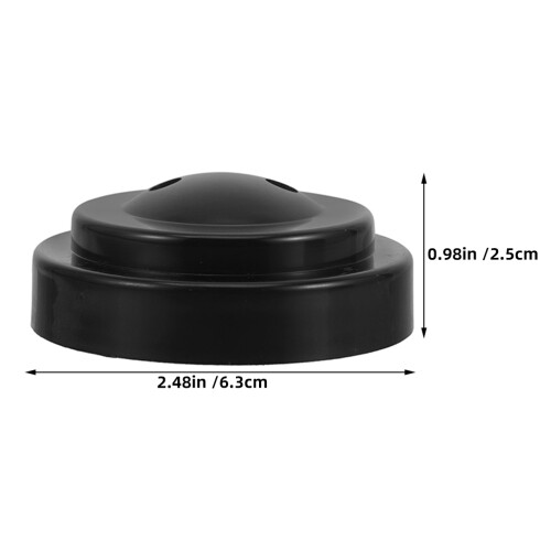 12Pcs Compact Black Flag Stand Base Plastic Mini Flag Holder 1