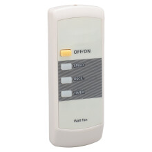 Telecomando per ventilatore da parete multi-funzione in ABS, compatto, sostituzione per uso domestico