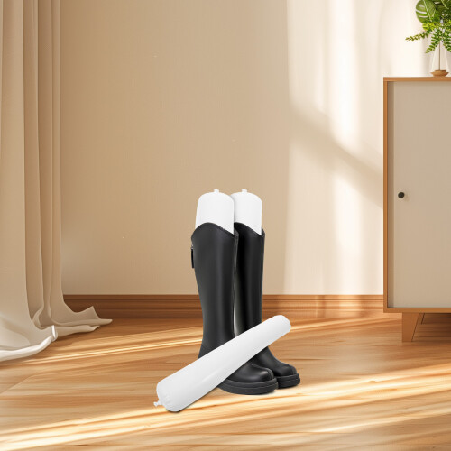 3Paren PVC Opblaasbare Laarzenbeshouwer Wit Duurzaam Voor Dames 2