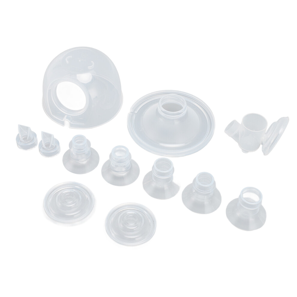 27mm Flange Pump Parts Kit with 2 Duckbill Valves & 5 Flanges for Silicone Pumps