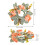 Artificial Hydrangea Eucalyptus Candle Ring Wreath for Tabletop Decor 2