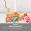 Artificial Hydrangea Eucalyptus Candle Ring Wreath for Tabletop Decor 7