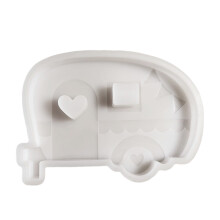 Gemakkelijk los te maken siliconen mal voor het maken van gedetailleerde camperdecoraties. Geweldig voor creatieve cadeau-ideeën.