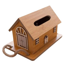 Toilettenpapierhalter aus Holz, Serviettenhalter, Taschentuchspender, Serviettenbox für Toilette, Waschraum, Hotel, Zuhause