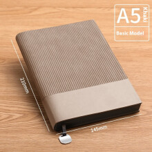 Carnet de notes A5 kaki, couverture souple en cuir PU, pour femmes et hommes, idéal pour écrire, travailler, au bureau ou à l'école, 200 pages