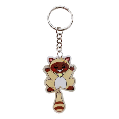 Γούρι μπρελόκ γάτας από κράμα αλουμινίου για τηλέφωνο ή τσάντα