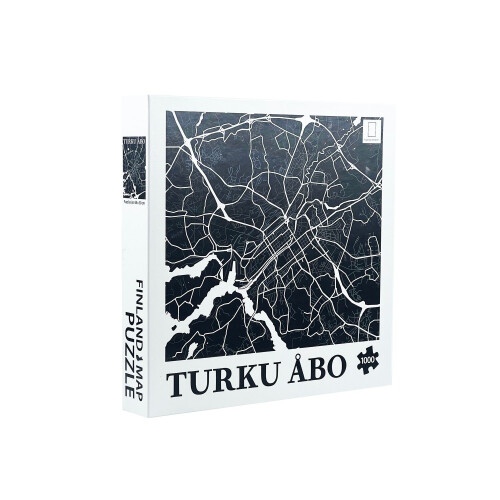 Puzzle s mapou Fínska, 1000 dielikov