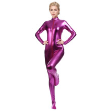 Tuta intera da ballo da donna, body elasticizzato aderente, tuta Zentai per spettacoli teatrali