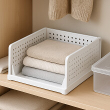 Bandeja organizadora retangular de mesa aberta em plástico telado verde ciano/branco – Compatível com materiais de escritório padrão