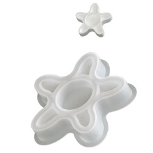 Silikonform für individuell gestaltbare Halter – zum Basteln, Personalisieren von Geschenken und Partydekorationen