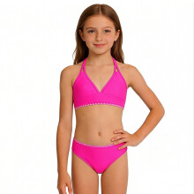 Mädchen-Badeanzüge, zweiteilige Bikini-Sets, schnelltrocknende Bademode, Teenager-Mädchen-Bikini (7-8 Jahre)