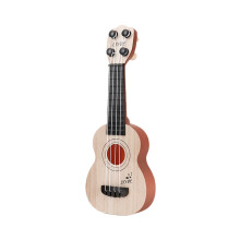 Ukulele Musikspielzeug Spielbares Instrument für Anfänger mit Nylonsaiten Tragbar Langlebig für 3-7 Jahre
