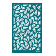 Silk Screen Stencils for Clay Leaf Geometric Reusable Silkscreen Print for DIY Printing on Clay and Other Jewelry Clay
