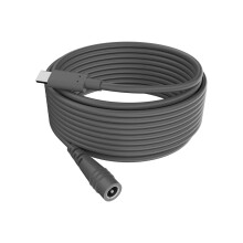 100W venkovní vodotěsný adaptér USB C na malý DC5521, délka 50 cm až 10 m, nabíjecí kabel pro různá zařízení
