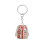 Chaveiro de Natal Personalizado em Plástico Vermelho (1 peça) 1