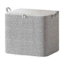 stuks non-woven opbergbakken met ritssluiting en deksel – grote opbergzakken voor dekens, quilts, kleding en beddengoed, ideaal voor verhuizingen
