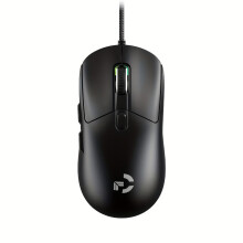 12800DPI Ergonomic Gaming Mouse with RGB, USB Charging, Plug & Play—Compatible with PC
