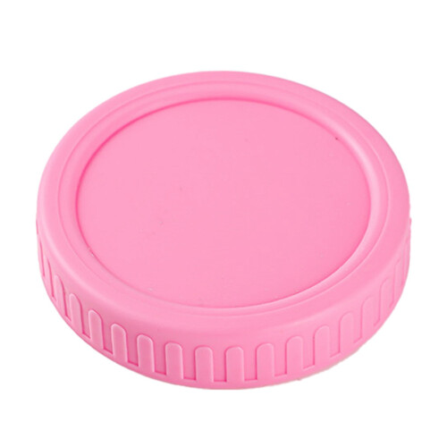 Coperchi per barattoli a bocca larga, coperchi in plastica per conserve, a prova di perdite e antigraffio, 8,6 cm, multiuso.