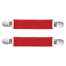 1 paio di clip elastiche in acciaio inossidabile per guanti/muffole per maglioni, cardigan, scialli – regolabili, 2,95x1 pollici, compatibili con Z