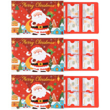 Boîte porte-monnaie de Noël Pekkaxy, porte-cartes-cadeaux surprise pour les fêtes et les cadeaux de famille