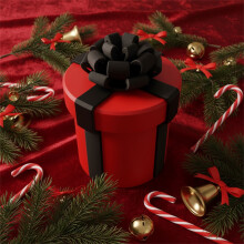 Christmas Screw Gift Box Reusable Spiral Money Hide Box