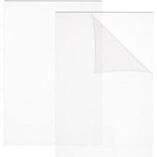 2 pachete de discuri de tăiere acrilice transparente de 8,2 x 12,5 inch, foaie de plastic acrilic pentru lucrări de tăiere cu matriță, grosime