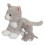 Plüschkatze mit abnehmbarem Kätzchen, 30 cm 1