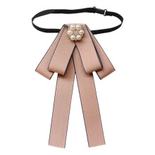 Pre-Tied Bow Tie for Women Solid Color Lightweight 7.4 x