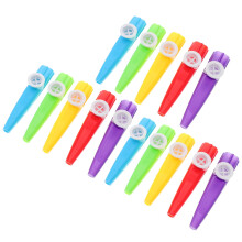15-Piece Plastic Kazoo Set in Assorted Colors, Lightweight and Portable for and Activities