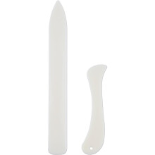 2 Pieces Bone Folder Paper Creaser Set Scoring Tool for Paper Crafts,Card Making and Office Supplies