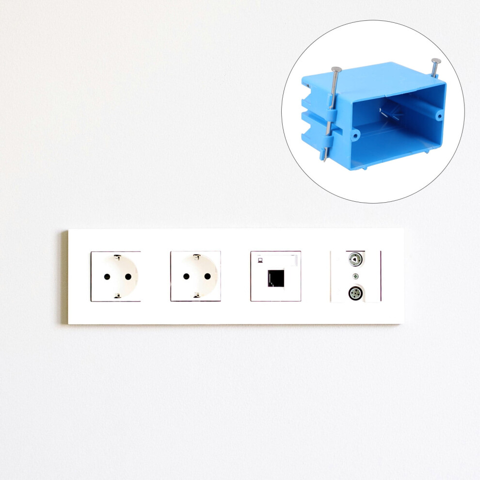 Outlet Box, Wall-Mounted Electrical Socket Junction Box For Exterior Use 9313598171740