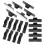 20Pcs Plastic Pen Clips Self-Adhesive Black Pen Holders for Office Use 4