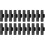 20Pcs Plastic Pen Clips Self-Adhesive Black Pen Holders for Office Use 5