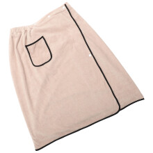1Set Travel Friendly Bath Towel Microfiber Wearable for Beach Use