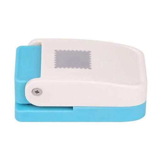 2.6x2.1cm Rectangle Stamp Punch Lever Action  Punch for Paper Crafting Scrap Booking Punching Tool 1