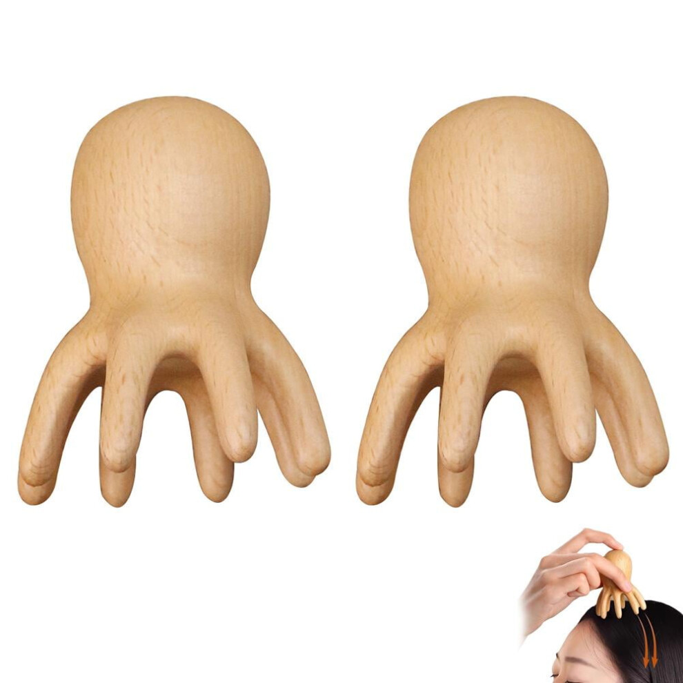 Octopus Head Massager for Scalp Relaxation M8R