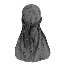 Silkeagtig Durag til mænd – Åndbar, justerbar hovedbind