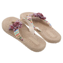 1 Pair Non- Beach Sandals -Flops Light Brown Rubber Casual Footwear with Arch Support