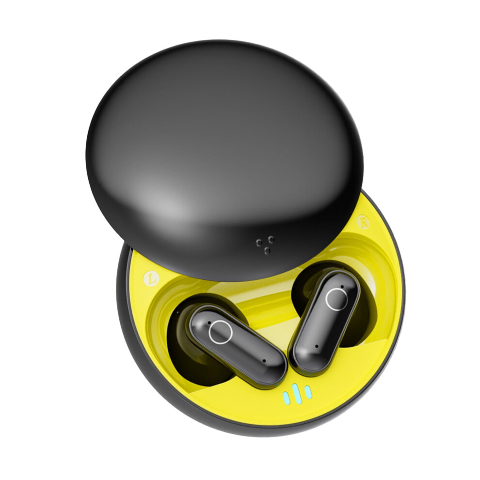 True Wireless Bluetooth 5.4 Earphones, Semi-In-Ear, Low Latency, Long Battery, Portable & Secure Fit Â Black/Beige/White 9313598172815
