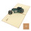 Motorcycle Greeting Card Green 3D Shape 1 Piece 1