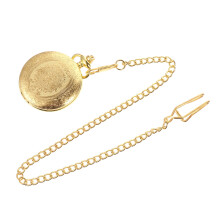 Vintage Style Alloy Pocket Watch with Accurate Quartz Movement, Hanging Pendant for Clothing and Accessories