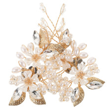 2-Pack Bridal Shoe Clips Flower Decorations for Pumps Heels Wedding Accessories