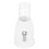 White Polypropylene Hamster Waterer Standing Type Small Pet Water Bottle 1 Set Convenient Hamster Supply 1