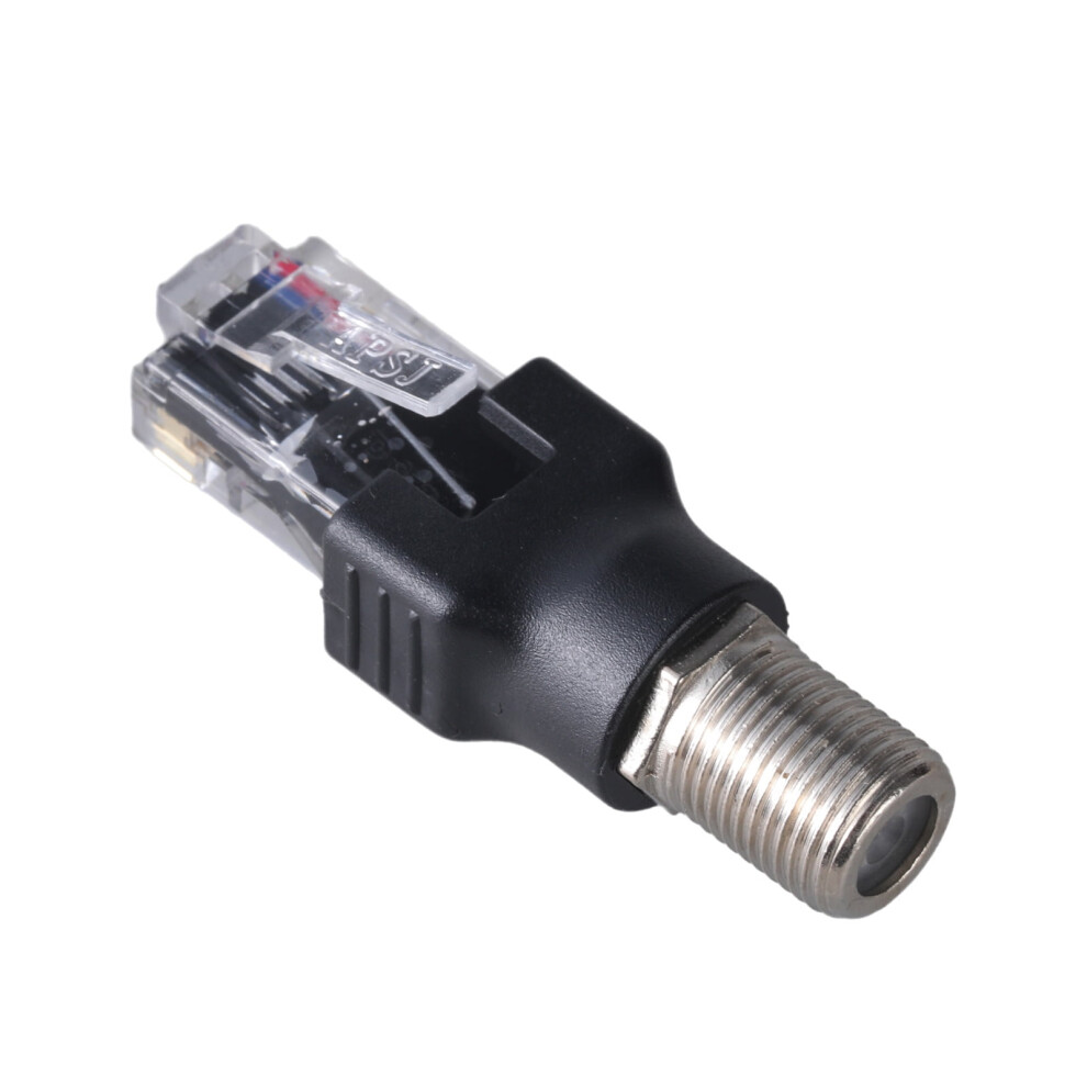 Ftype Female To Rj45 Male Ethernet Coaxial Coupler Adapters For Line Tester Equipment 9313598168245