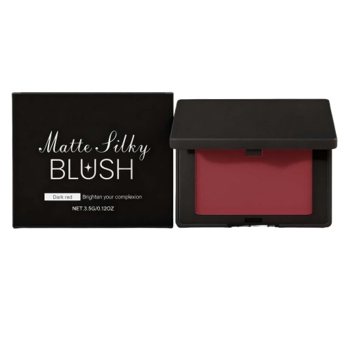 Matte Silk Blush Peach Apricot Shade Long Lasting 1 Count