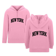 Youth Boys Graphic Letter Zip Hoodie Pullover – Long Sleeve Sweatshirt With Functional Pockets, Casual Activewear Style, School Outfit And Playtime
