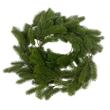 Guirlanda de rattan macio de 2 metros com 3 metros de luzes LED de 10 LEDs, folhagem artificial para árvore de Natal, lareira, decoração natalina